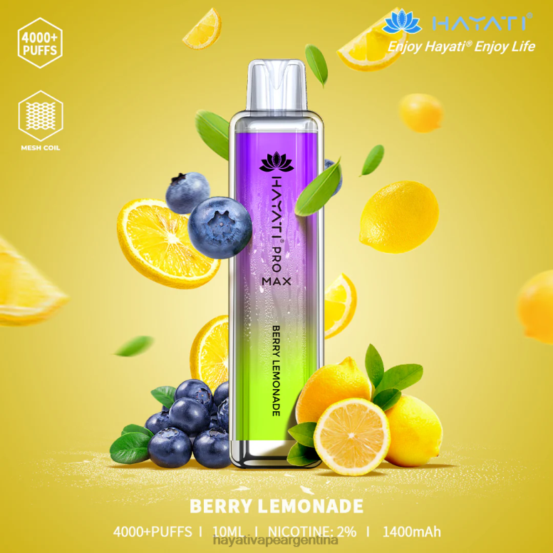 Hayati Argentina - Hayati Pro Max desechable limonada de bayas 28L5L91