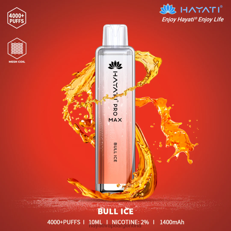 Hayati vape Argentina - Hayati Pro Max desechable hielo de toro 28L5L132
