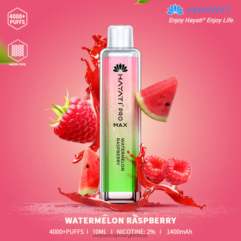 Hayati vape flavours - Hayati Pro Max desechable sandia frambuesa 28L5L143