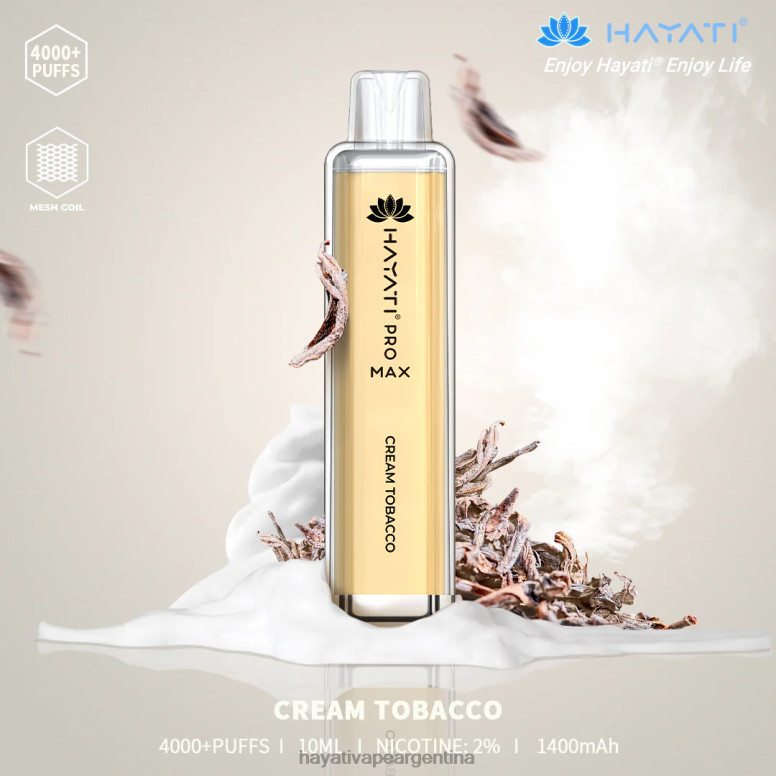 Hayati vape near me - Hayati Pro Max desechable tabaco crema 28L5L136