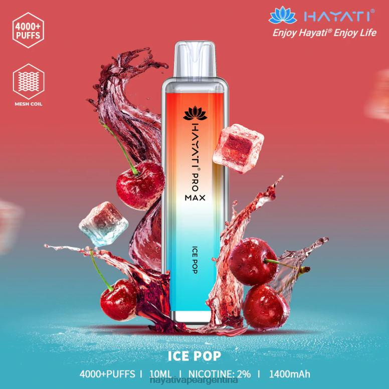 Hayati vape review - Hayati Pro Max desechable estallido del hielo 28L5L107