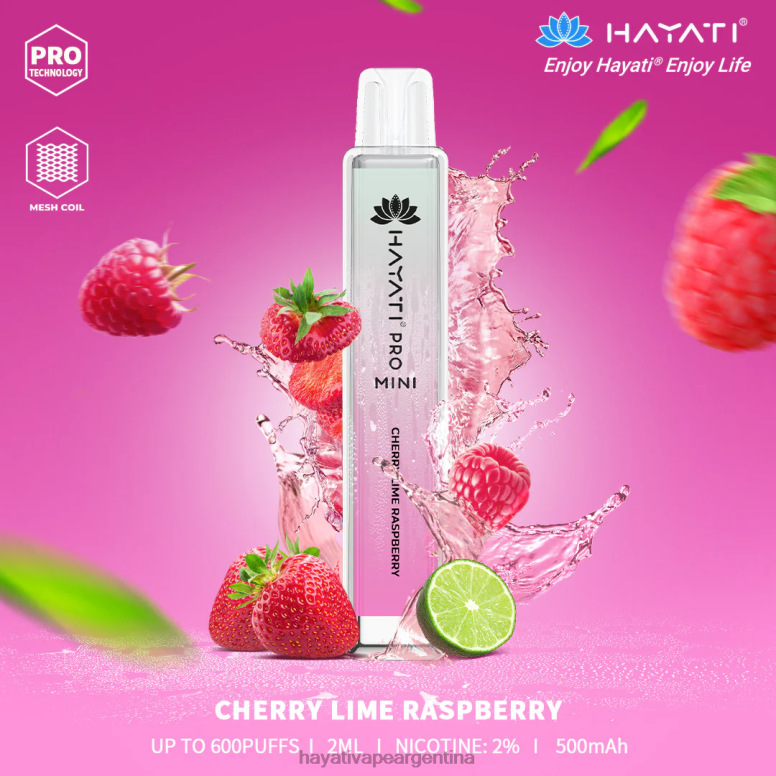 Hayati vape near me - Hayati Pro Mini desechable cereza lima frambuesa 28L5L26