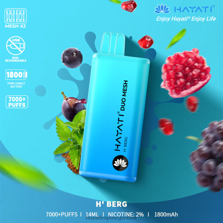 Hayati Argentina - Hayati Duo Mesh desechable h'berg 28L5L171