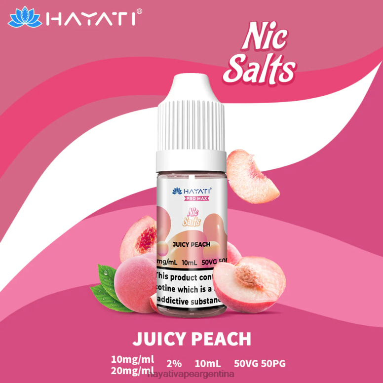 Hayati buenos aires - Hayati Pro Max sales de nic Durazno jugoso 28L5L240