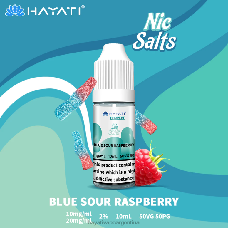 Hayati vape flavours - Hayati Pro Max sales de nic frambuesa agria azul 28L5L233