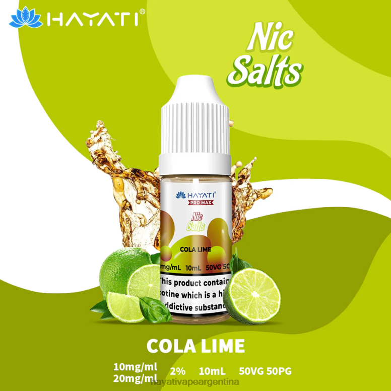 Hayati vape review - Hayati Pro Max sales de nic cola de lima 28L5L237