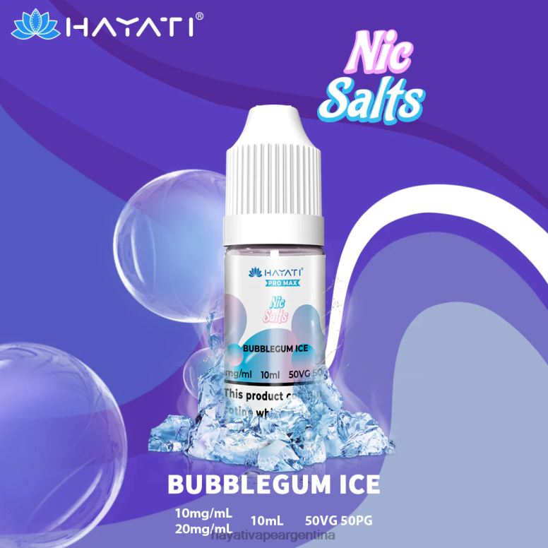Hayati vape shop - Hayati Pro Max sales de nic hielo de chicle 28L5L249
