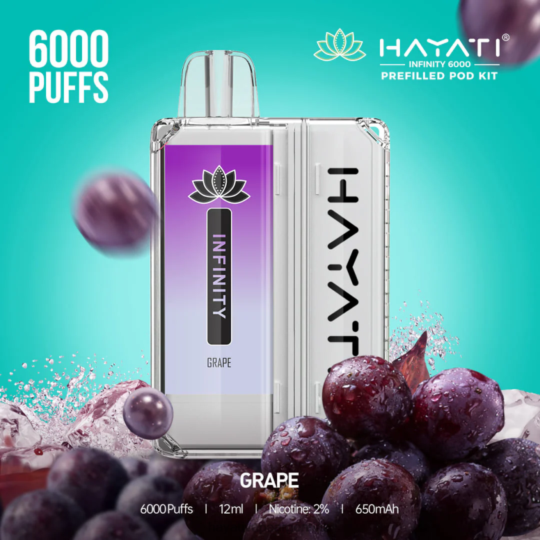 Hayati buenos aires - Hayati Infinity 6000 kits de cápsulas uva 28L5L150