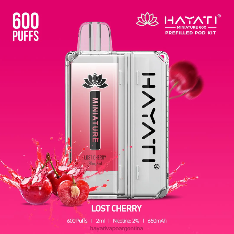 Hayati buenos aires - Hayati Miniature kits de 600 cápsulas cereza perdida 28L5L40