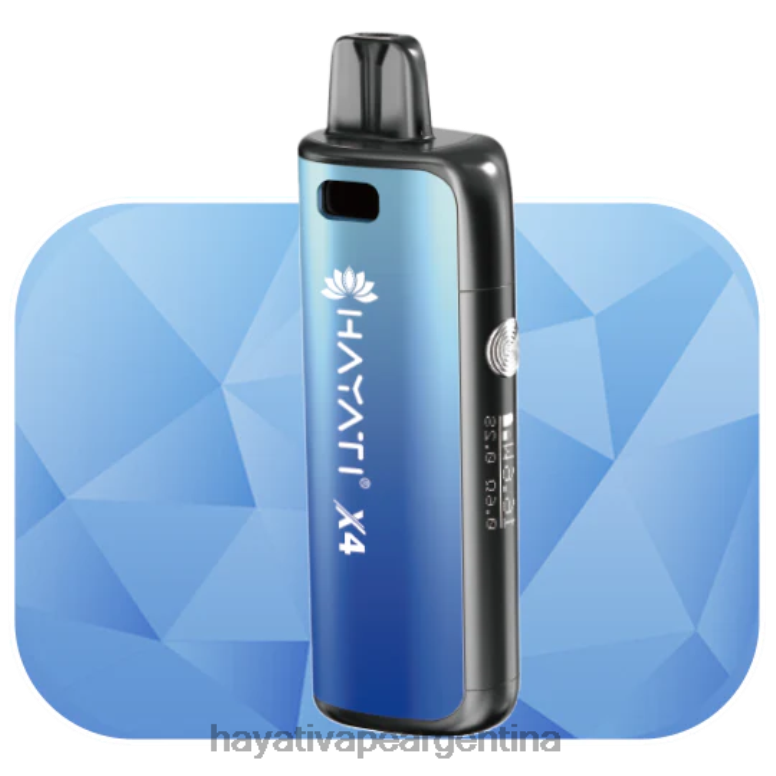 Hayati vape flavours - Hayati X4 sistema de cápsulas recargables azul torrencial 28L5L63